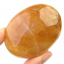 Smooth crystal with limonite 109g