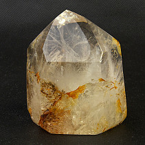 Crystal with limonite cut point 419g
