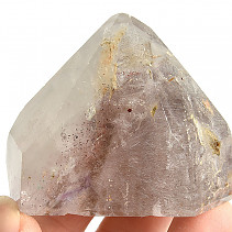 Crystal + amethyst + rutile cut point 123g
