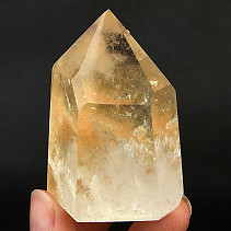 Crystal with limonite cut point (119g)