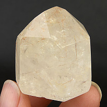 Crystal with sagenite cut point (42g)