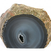 Agate geode with cavity Brazil 706g