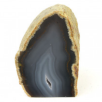 Agate geode with a hollow from Brazil 536g