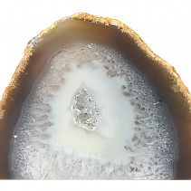 Agate geode with a hollow from Brazil 353g