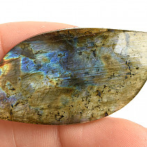 Muggle labradorite with colored reflections 10.7g