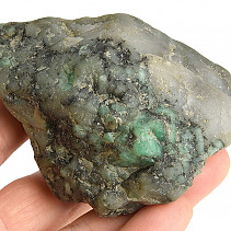 Raw emerald from Brazil 195g