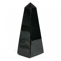 Obsidian black obelisk from Mexico 300g