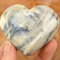 Sodalite heart from Pakistan 129g