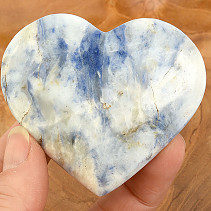 Sodalite heart from Pakistan 138g