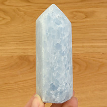 Blue calcite spike from Madagascar 225g