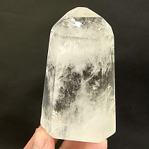 Cut crystal point (Madagascar) 211g