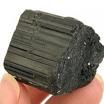 Black tourmaline scoryl crystal (Madagascar) 41g