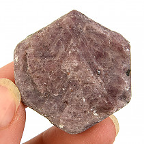 Tanzania ruby raw crystal 40g