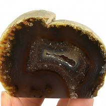 Agate geode with a socket from Brazil 178g