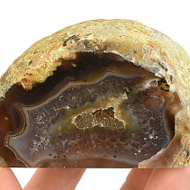 Agate geode with a hollow from Brazil 245g