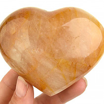 Heart crystal with limonite (Madagascar) 268g