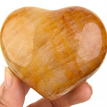 Heart crystal with limonite (Madagascar) 257g