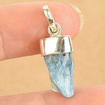 Aquamarine pendant (Russia) Ag 925/1000 (2.3g)