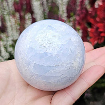 Blue calcite ball from Madagascar Ø56mm