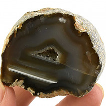Agate geode with cavity 92g