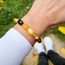 Amber mix color bracelet 9g