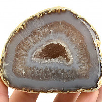 Agate geode with cavity 251g