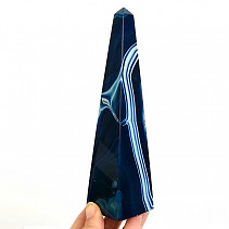 Obelisk modrý achát (Brazílie) 518g