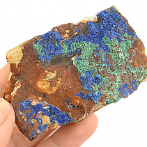 Natural azurite with malachite 123g