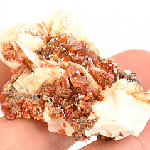 Vanadinite and Baryte crystals from Morocco 60.6g