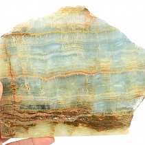 Slice of blue aragonite from Argentina 401g