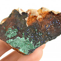 Natural azurite with malachite 68g