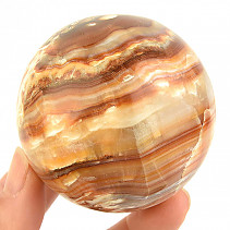 Striped aragonite ball Ø62mm from Pakistan