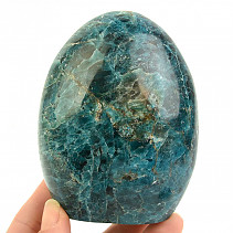 Blue apatite decorative stone from Madagascar 749g