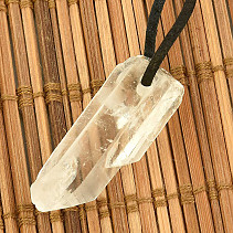 Raw crystal pendant made of Lemurian crystal 8.4g