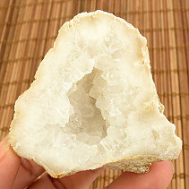 Quartz-calcite geode from Morocco 170g