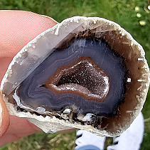 Agate geode with a hollow from Brazil 44g