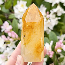 Crystal with limonite point from Madagascar 189g