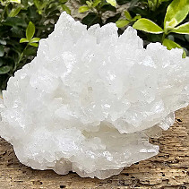 Aragonit bílá krystalová drúza z Mexika 147g