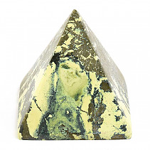 Serpentinite pyramid polished 235g