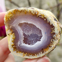 Geode with agate socket 90g (Brazil)