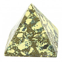 Serpentinite pyramid polished 199g