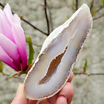 Geode natural agate with cavity Brazil 189g