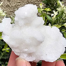 Aragonite white crystal druse from Mexico 148g