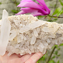 Raw druse crystal / quartz 674g from Madagascar