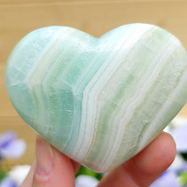 Heart smooth calcite pistachio 159g