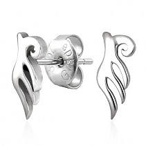 Earrings made of steel typ011