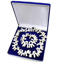 Gift Set - White Biwa pearls typ234