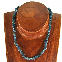 Apatit modrý náhrdelník 45cm