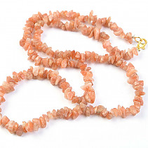 Sunstone necklace 60 cm