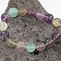Fluorite bracelet beads 12 mm